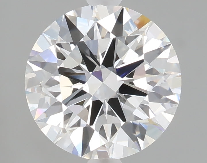 2.07 carat round lab grown diamond E color VVS2 clarity