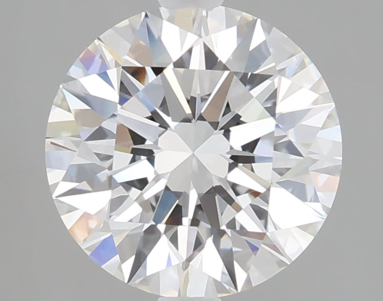 2.55 carat round lab grown diamond E color VVS2 clarity