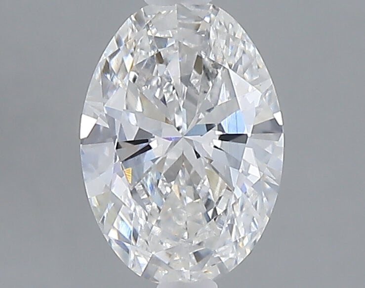 1.06 carat oval lab grown diamond E color VS1 clarity