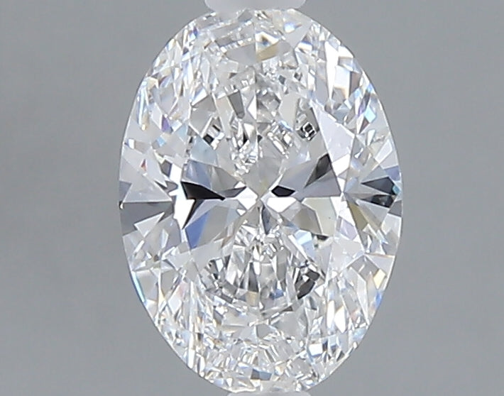 1.05 carat oval lab grown diamond D color VVS2 clarity