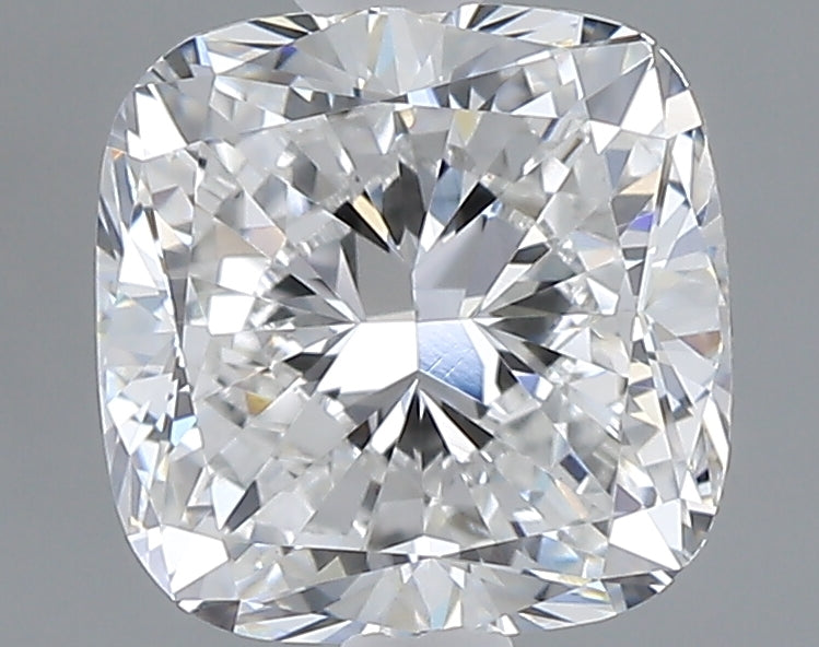1.57 carat cushion lab grown diamond E color VVS1 clarity