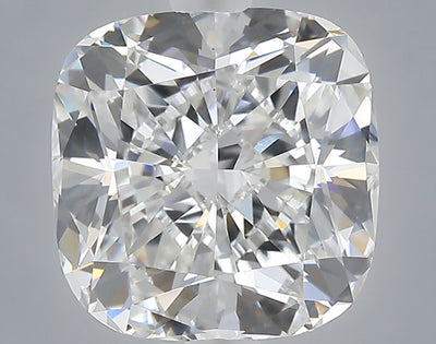 2.51 carat cushion lab grown diamond E color VS1 clarity