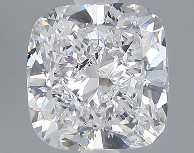 1.57 carat cushion lab grown diamond D color VVS2 clarity