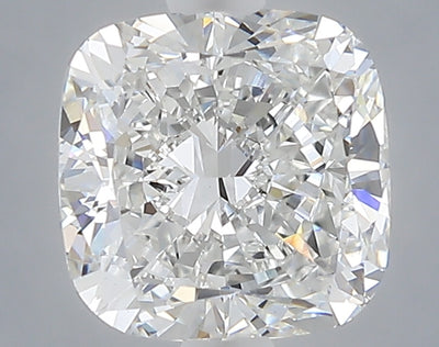 1.57 carat cushion lab grown diamond E color VVS2 clarity