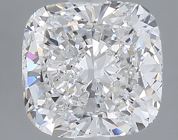 1.59 carat cushion lab grown diamond D color VS1 clarity