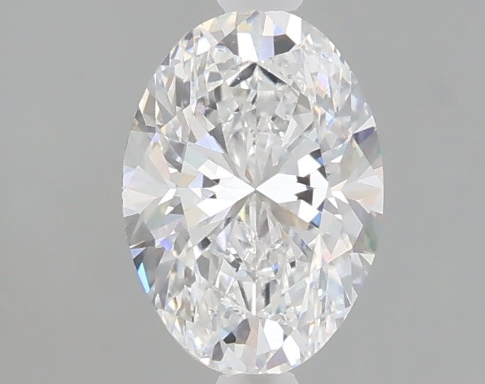 1.06 carat oval lab grown diamond D color VVS2 clarity