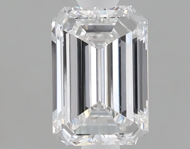 1.01 carat emerald lab grown diamond D color VS2 clarity