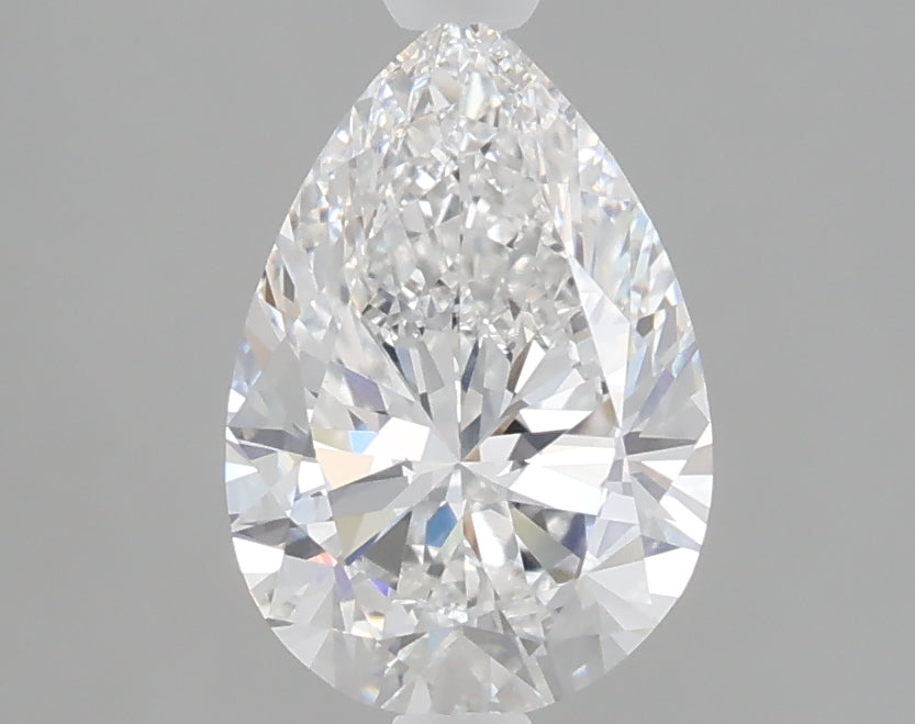 1.55 carat pear lab grown diamond D color VVS2 clarity