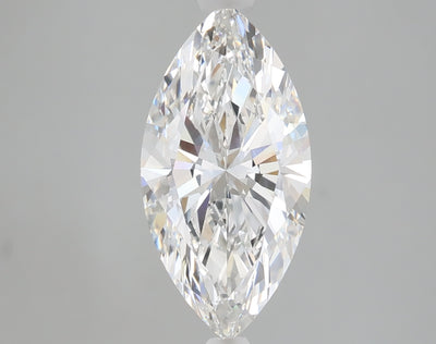 2.53 carat marquise lab grown diamond F color VVS2 clarity