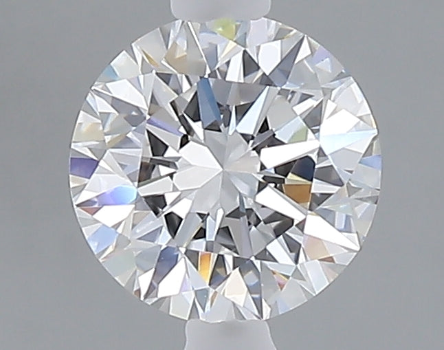 1.08 carat round lab grown diamond E color VVS2 clarity