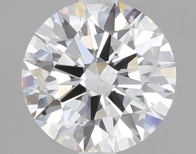 1.56 carat round lab grown diamond E color VVS2 clarity