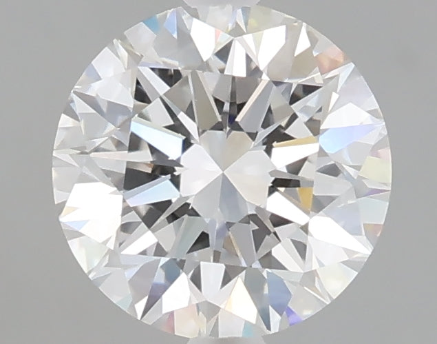 1.57 carat round lab grown diamond E color VVS2 clarity