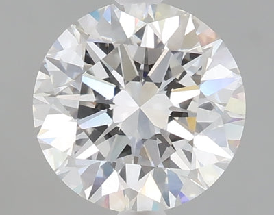 1.57 carat round lab grown diamond E color VVS2 clarity