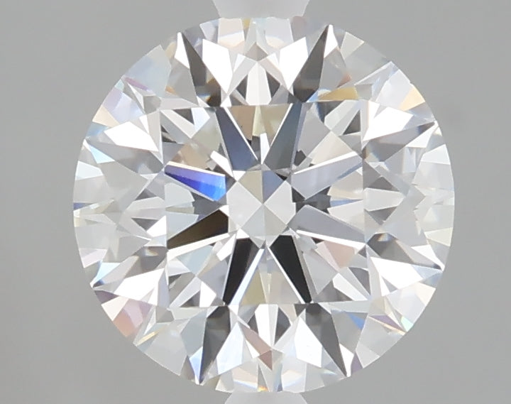2.07 carat round lab grown diamond E color VVS2 clarity