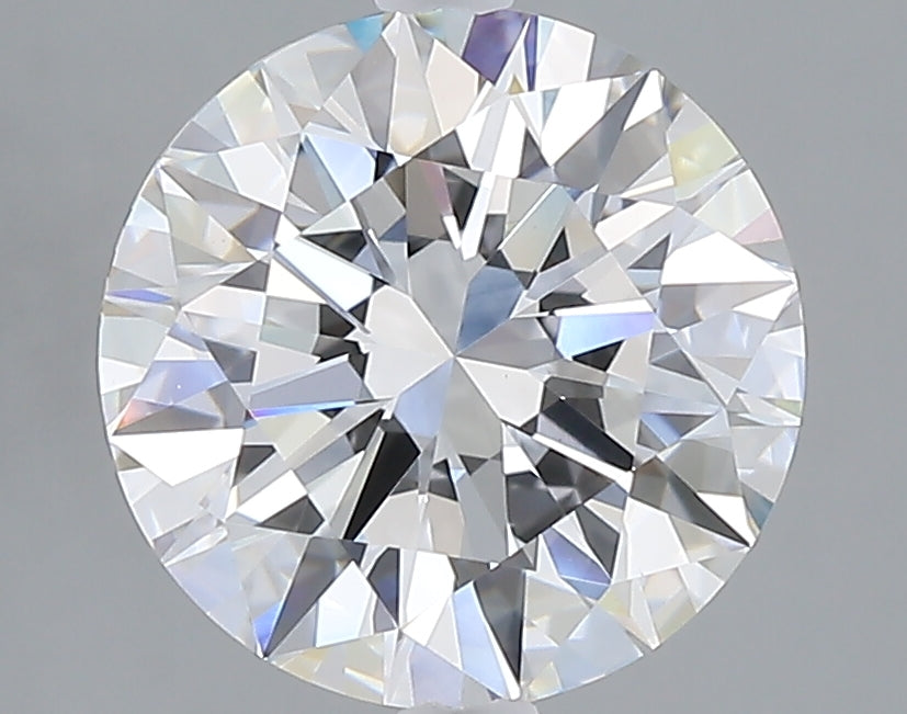 3.00 carat round lab grown diamond E color VS1 clarity
