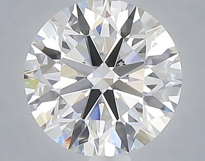 1.73 carat round lab grown diamond E color VS1 clarity