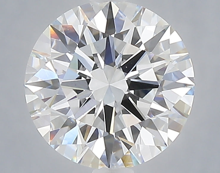 2.09 carat round lab grown diamond D color VS1 clarity
