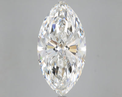 10.53 carat marquise lab grown diamond G color VVS2 clarity