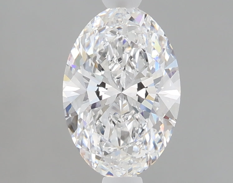 1.03 carat oval lab grown diamond D color VVS2 clarity