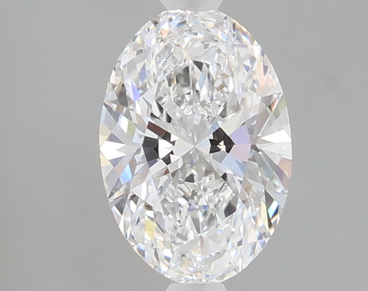 1.06 carat oval lab grown diamond D color VVS2 clarity
