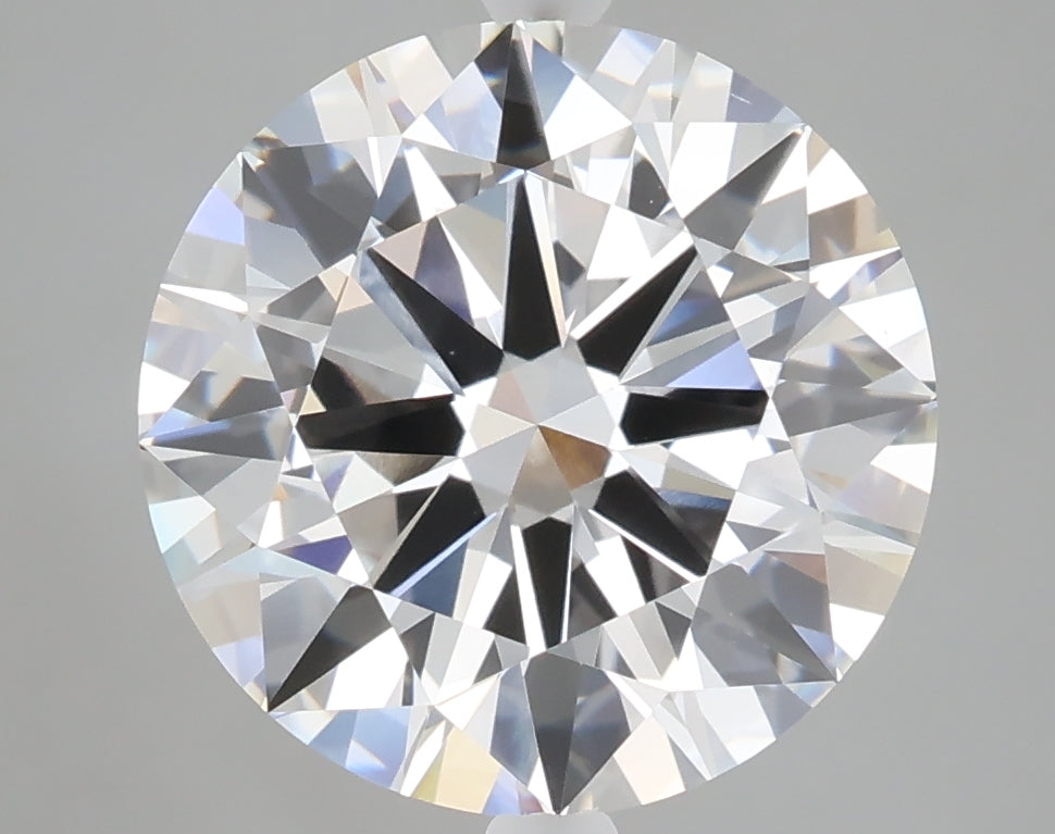 5.01 carat round lab grown diamond E color VS1 clarity