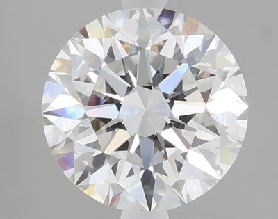 2.37 carat round lab grown diamond E color VVS2 clarity