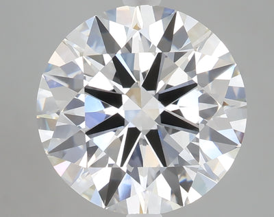5.20 carat round lab grown diamond E color VVS2 clarity
