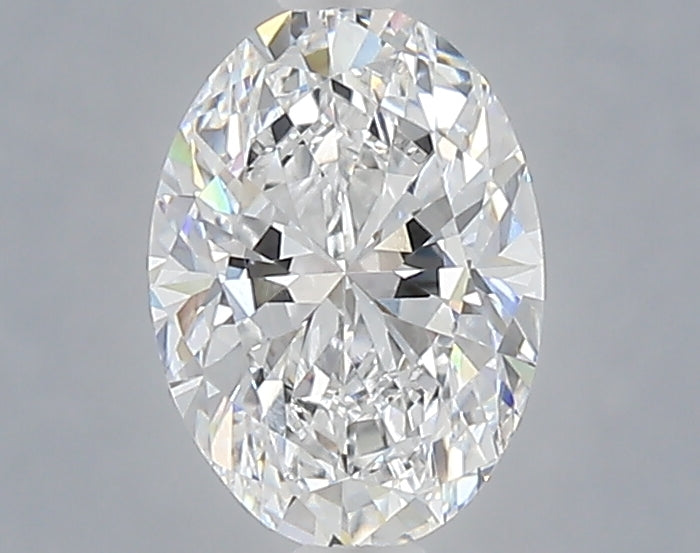 1.05 carat oval lab grown diamond D color VS1 clarity