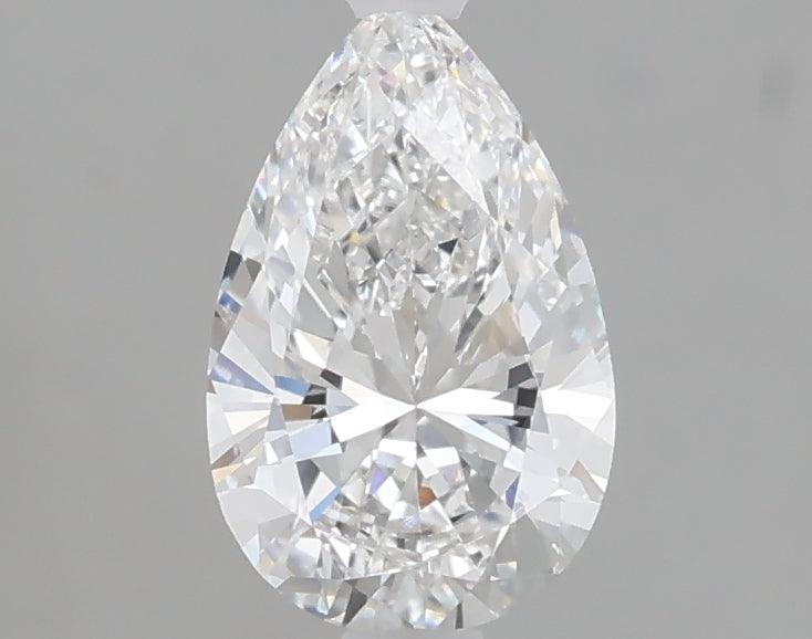 1.00 carat pear lab grown diamond D color VVS2 clarity