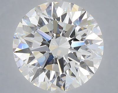 5.01 carat round lab grown diamond E color VS1 clarity