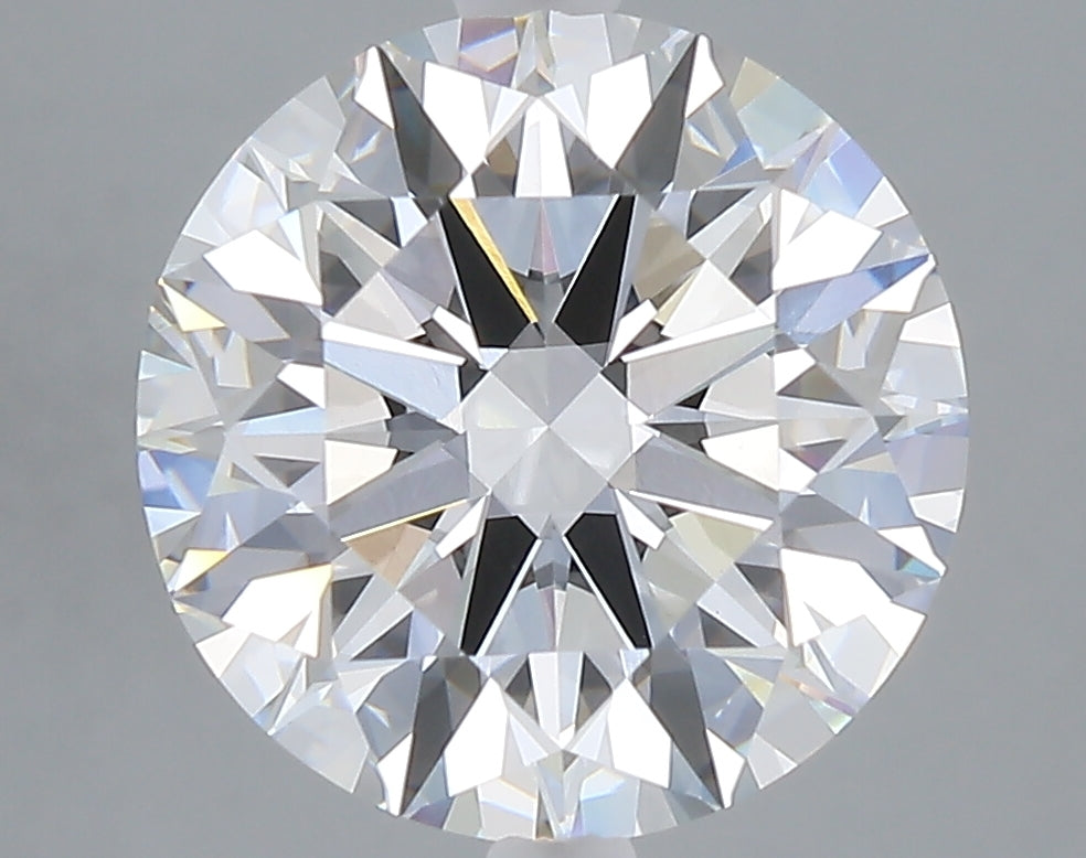5.06 carat round lab grown diamond E color VVS2 clarity