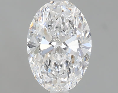 1.10 carat oval lab grown diamond E color VVS2 clarity