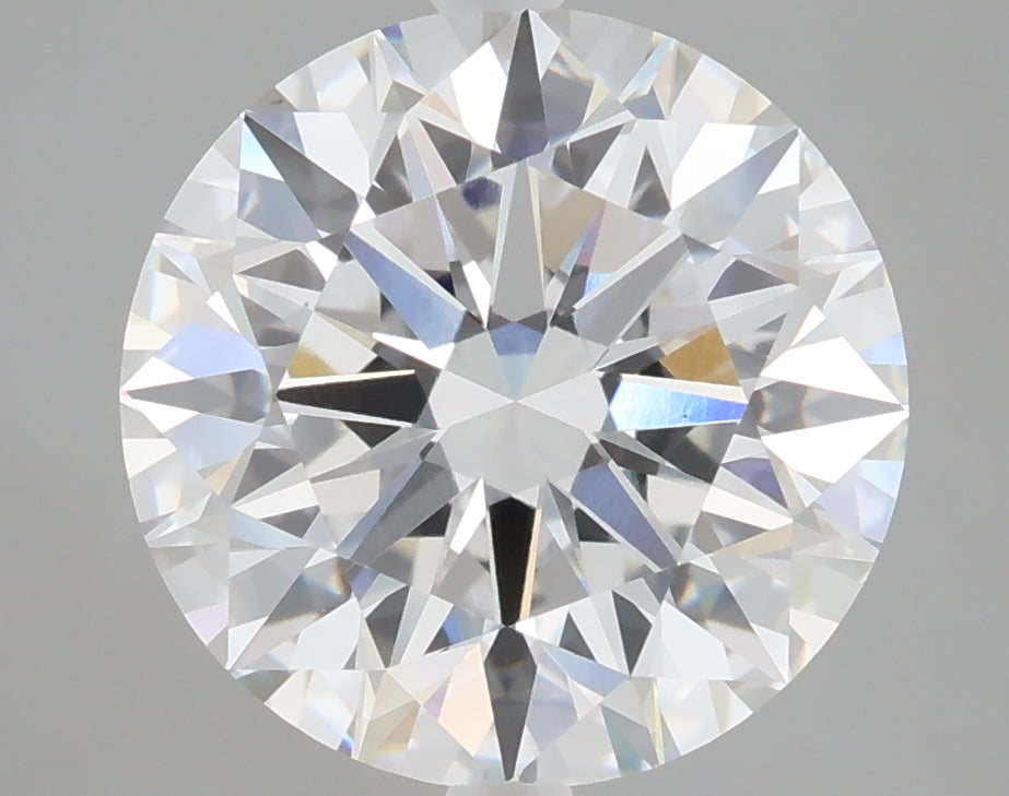 5.00 carat round lab grown diamond F color VS1 clarity