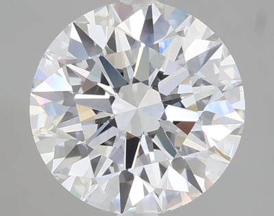 2.51 carat round lab grown diamond E color VS1 clarity