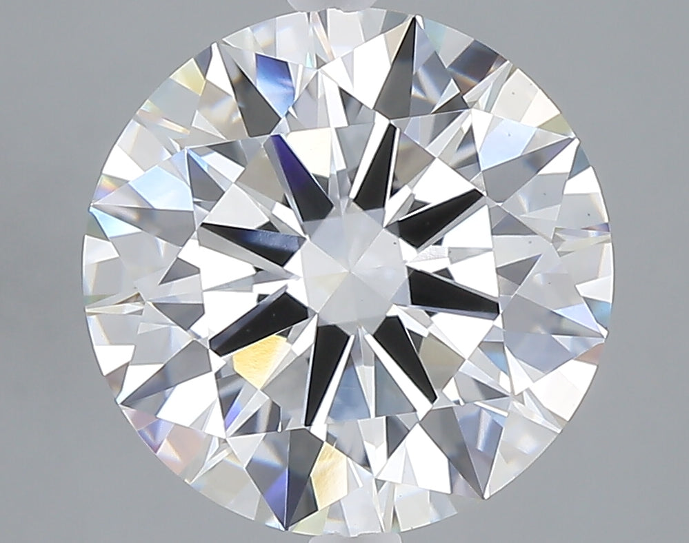 5.10 carat round lab grown diamond E color VS1 clarity