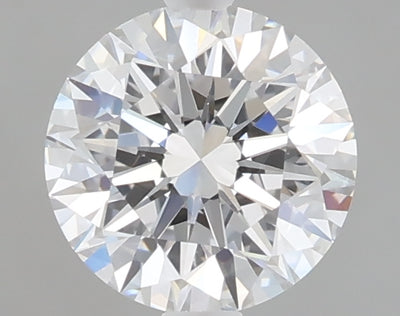 1.09 carat round lab grown diamond D color VVS2 clarity