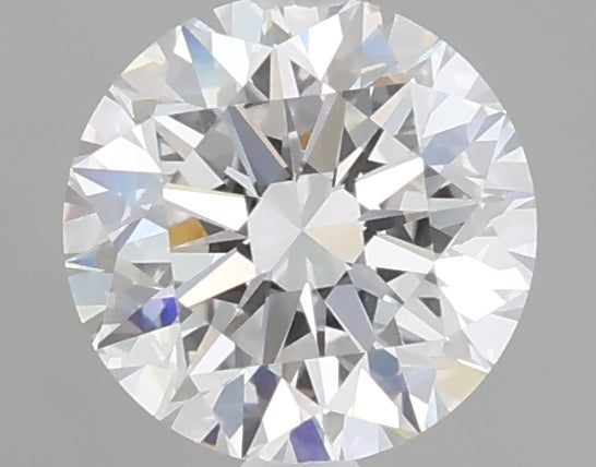 1.10 carat round lab grown diamond D color VVS2 clarity