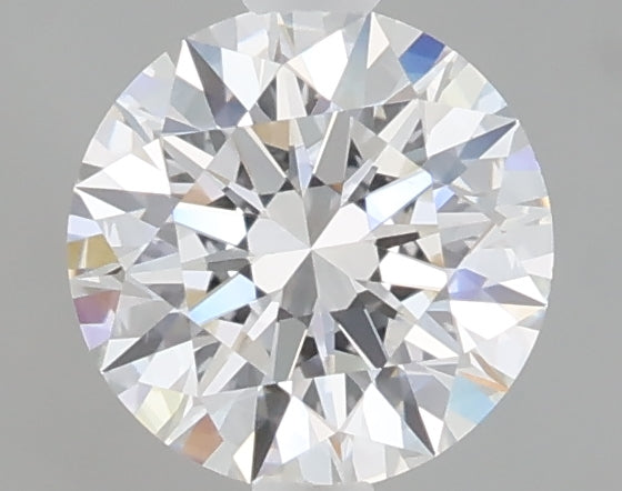 1.08 carat round lab grown diamond D color VVS2 clarity