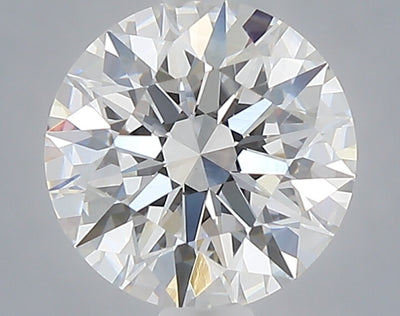 1.09 carat round lab grown diamond D color VVS2 clarity