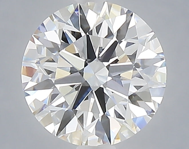 1.51 carat round lab grown diamond D color VVS2 clarity