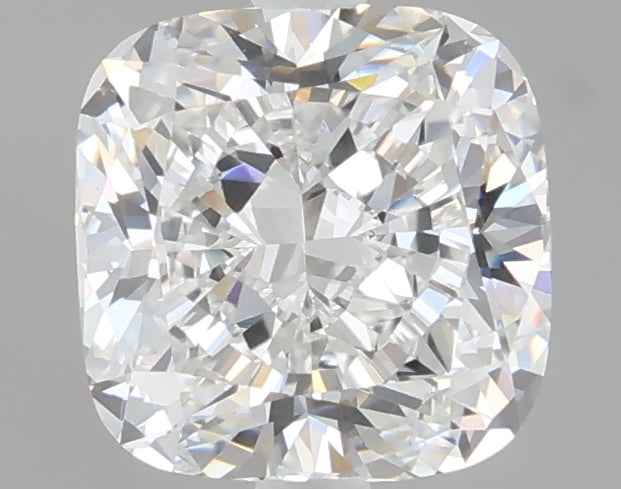 2.09 carat cushion lab grown diamond E color VVS2 clarity