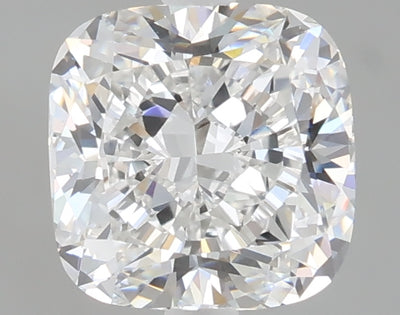 2.09 carat cushion lab grown diamond E color VVS2 clarity