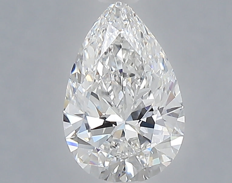 1.05 carat pear lab grown diamond E color VVS1 clarity
