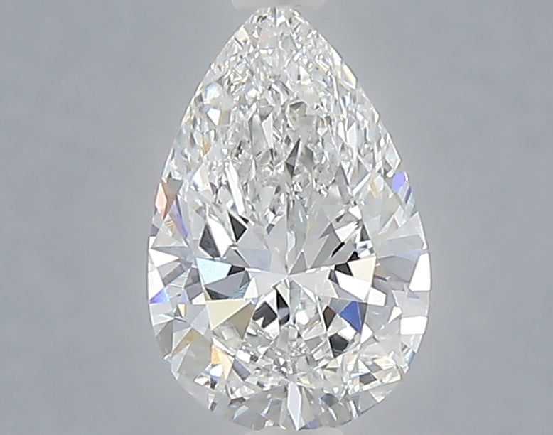 1.04 carat pear lab grown diamond E color VS1 clarity