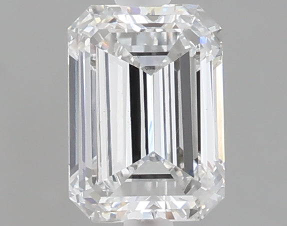 1.01 carat emerald lab grown diamond E color VVS2 clarity