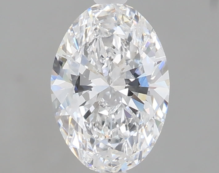 1.09 carat oval lab grown diamond D color VVS2 clarity