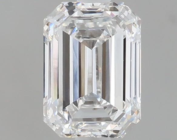 1.05 carat emerald lab grown diamond D color VS1 clarity