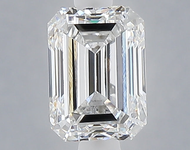1.02 carat emerald lab grown diamond E color VVS2 clarity