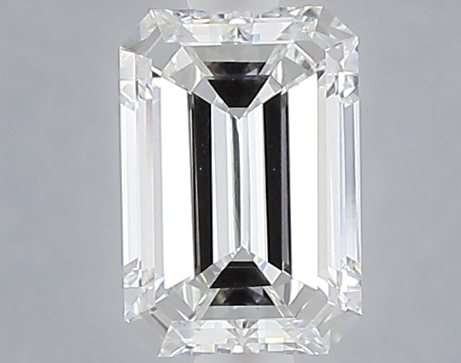 1.02 carat emerald lab grown diamond E color VS1 clarity