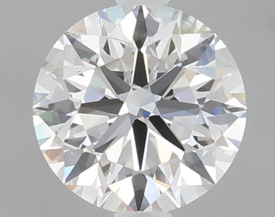 1.08 carat round lab grown diamond E color VVS2 clarity